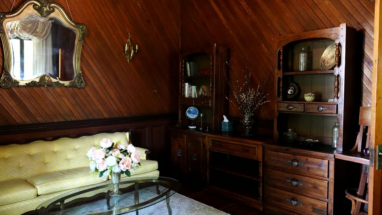 The parlour of the main haus